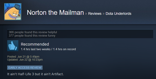 Illustration for article titled Dota Underlords, As Told By Steam Reviews